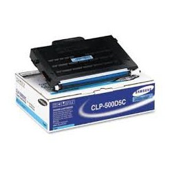 CLP-500D5C Toner Cyan pour imprimante Samsung CLP-500/500N/CLP-550/550N