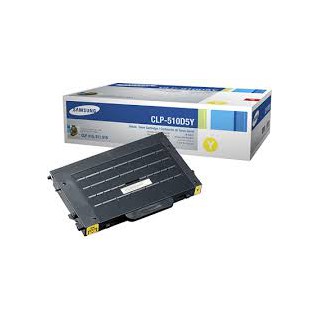 CLP510D5Y Toner Jaune pour Imprimante LASER COULEUR SAMSUNG CLP 510