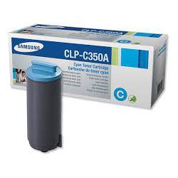 CLP-C350A Toner Cyan pour imprimante Samsung CLP-350/350N,