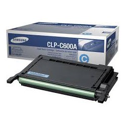 CLP-C600A Toner Cyan pour imprimante Samsung CLP-600/600N, CLP-650/650N