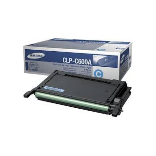 CLP-C600A Toner Cyan pour imprimante Samsung CLP-600/600N, CLP-650/650N