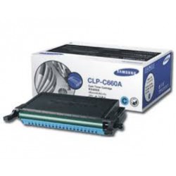 CLP-C660A Toner Cyan pour imprimante Samsung CLP-660/660N/CLX-6210/6240FX