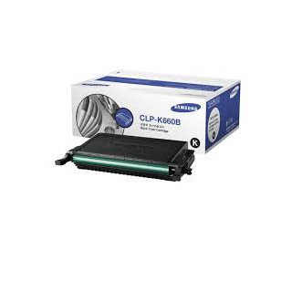 CLP-K660B Toner Noir pour imprimante Samsung CLP-610/660/660N/CLX-6210/6240FX