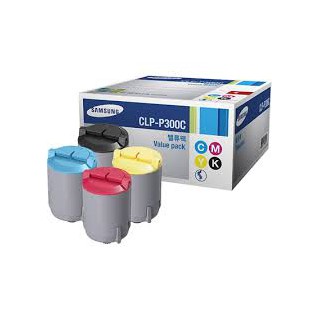 CLP-P300C Pack Toner 4 couleurs pour imprimante Samsung CLP-300/300N, CLX-3160