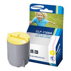 CLP-Y300A Toner Jaune pour imprimante Samsung CLP-300/300N, CLX-3160, CLX-2160