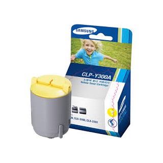 CLP-Y300A Toner Jaune pour imprimante Samsung CLP-300/300N, CLX-3160, CLX-2160