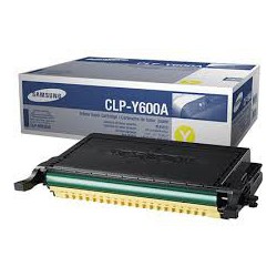 CLP-Y600A Toner Jaune pour imprimante Samsung CLP-600/600N, CLP-650/650N