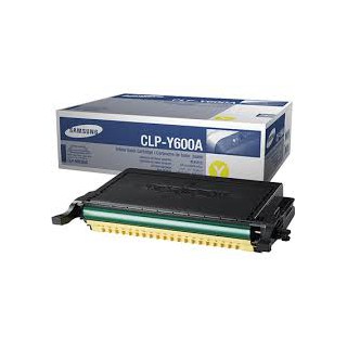 CLP-Y600A Toner Jaune pour imprimante Samsung CLP-600/600N, CLP-650/650N