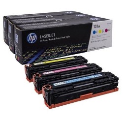 HP 131A pack de 3 toners HP cyan/magenta/jaune (U0SL1AM)