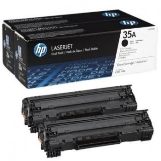 HP 35A pack de 2 toners HP noirs (CB435AD)