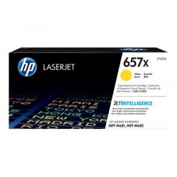 HP 657X toner HP jaune (CF472X)