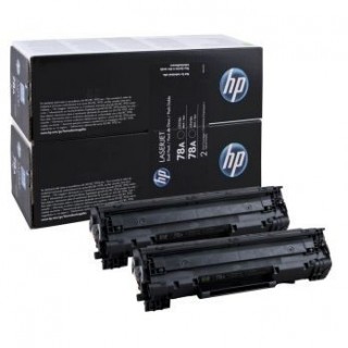 HP 78A pack de 2 toners HP noirs (CE278AD)