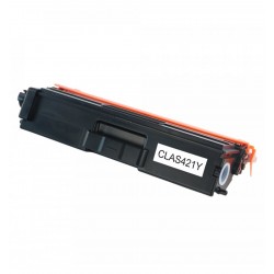 TN-421Y Toner Jaune compatible pour imprimante BROTHER