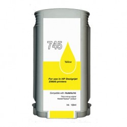 F9J96A / N°745 cartouche d'encre Jaune compatible pour imprimante HP