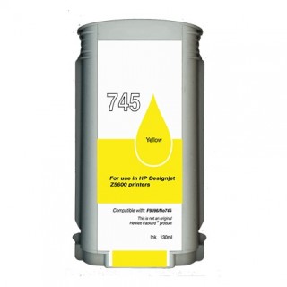 F9J96A / N°745 cartouche d'encre Jaune compatible pour imprimante HP