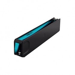 D8J07A / N°980 cartouche d'encre Cyan compatible pour imprimante HP