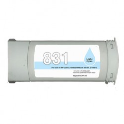 CZ686A / N°831A cartouche d'encre Cyan Clair compatible pour imprimante HP