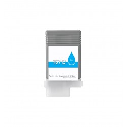 PFI-107C - 6706B001 Encre Cyan compatible pour CANON