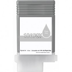 PFI-106PGY - 6631B001 Encre Gris Photo compatible pour CANON