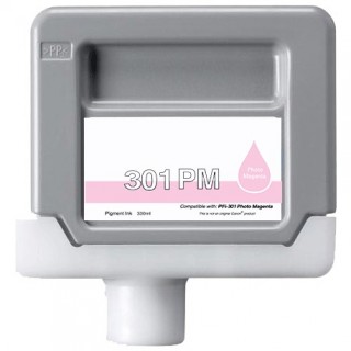 PFI-301PM - 1491B001 Encre Magenta compatible pour CANON