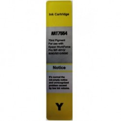 C13TT754440 / T7554 cartouche d'encre Jaune compatible pour imprimante EPSON