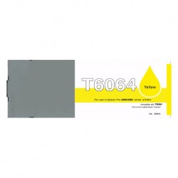 C13T606400 / T6064 cartouche d'encre Jaune compatible pour imprimante EPSON