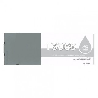 C13T606900 / T6069 cartouche d'encre Gris Clair compatible pour imprimante EPSON