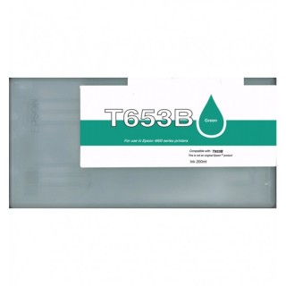 C13T653B00 / T653B cartouche d'encre Vert compatible pour imprimante EPSON