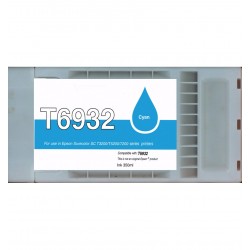 C13T693200 / T6932 cartouche d'encre Cyan compatible pour imprimante EPSON