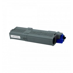 46490608 Toner Noir compatible pour imprimante OKI