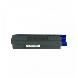 46507508 Toner Noir compatible pour imprimante OKI