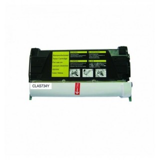 C734A1YG / C734A2YG Toner Jaune compatible pour imprimante LEXMARK