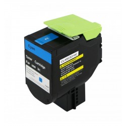 702HC / 70C2HC0 Toner Cyan compatible pour imprimante LEXMARK