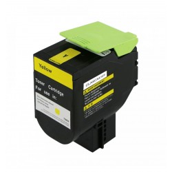 80C0H40 / 80C2HY0 / 80C2HYE Toner Jaune compatible pour imprimante LEXMARK