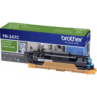 TN-247C Toner Cyan original pour imprimante BROTHER - Brother DCP-L3510CDW/DCP-L3550CDW