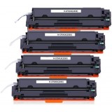 Pack 4 cartouches de toner compatible HP 203X BK/C/Y/M