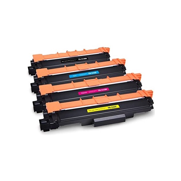 Compatible Brother TN247 TN243 Toner Cartridge -5 Pack